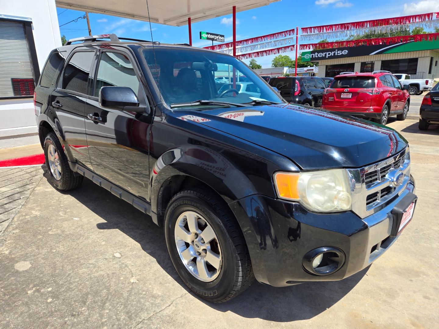 2012 Black Ford Escape (1FMCU0EG0CK) with an 3.0L V6 F DOHC 24V engine, Automatic transmission, located at 503 West Court, Seguin, TX, 78155, (830) 379-3373, 29.568621, -97.969803 - Photo#1