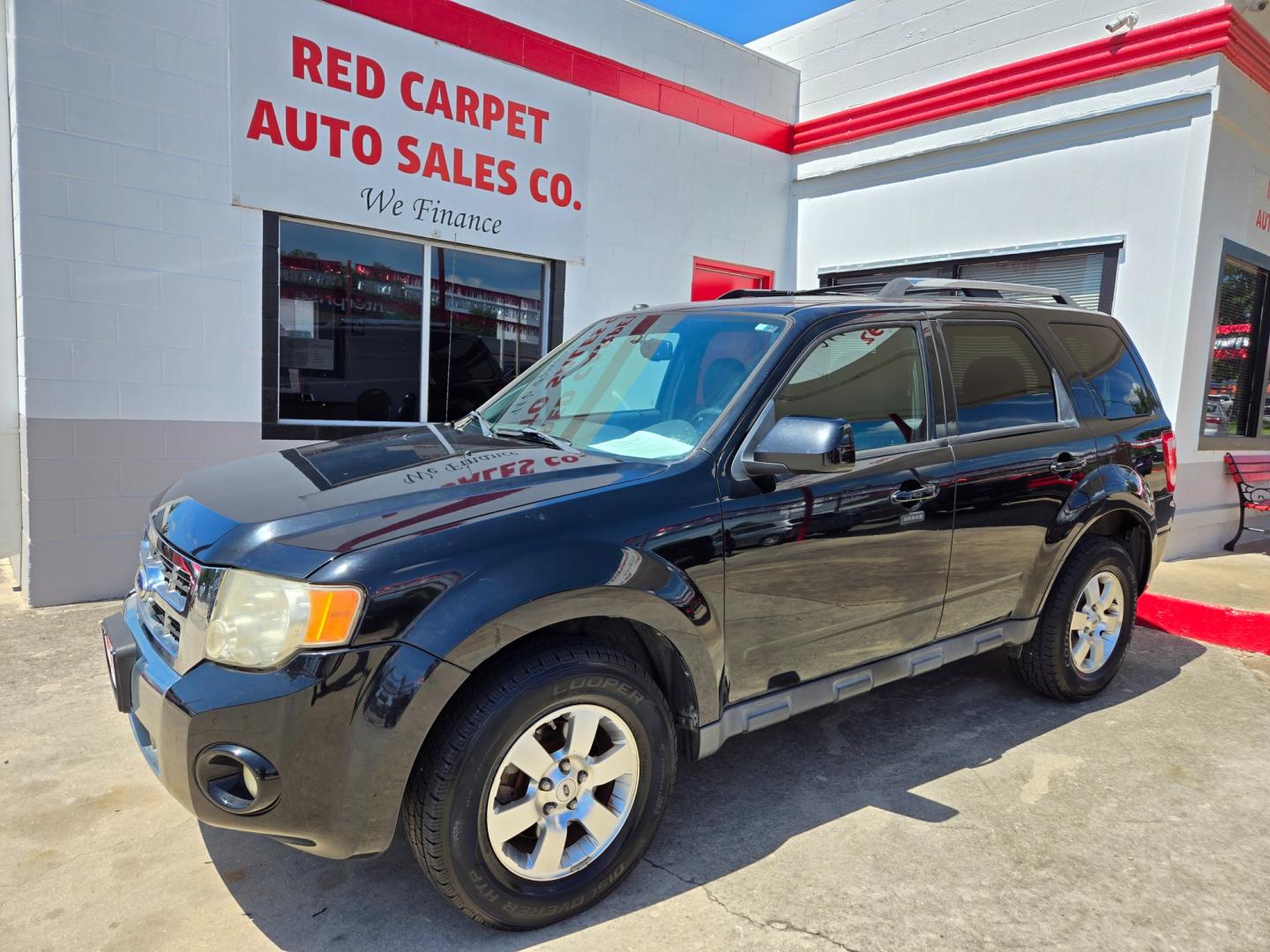 2012 Black Ford Escape (1FMCU0EG0CK) with an 3.0L V6 F DOHC 24V engine, Automatic transmission, located at 503 West Court, Seguin, TX, 78155, (830) 379-3373, 29.568621, -97.969803 - Photo#0