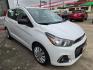 2018 WHITE Chevrolet Spark (KL8CB6SA4JC) with an 1.4L I4 F DOHC 16V engine, Automatic transmission, located at 503 West Court, Seguin, TX, 78155, (830) 379-3373, 29.568621, -97.969803 - Photo#1