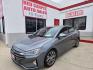 2019 GRAY Hyundai Elantra (KMHD84LF1KU) with an 2.0L I4 F DOHC 16V engine, Automatic transmission, located at 503 West Court, Seguin, TX, 78155, (830) 379-3373, 29.568621, -97.969803 - 2019 Hyundai Elantra Limited with a 2.0L I4 F DOHC 16V, Automatic, Tilt, Cruise, AM/FM/AUX Touchscreen Stereo, Power Windows, Locks, Seat and Side Mirrors, Leather Seating, Heated Seats, Bluetooth, Lane Departure, Power Sunroof, Dual Climate Control, Backup Camera, Bumper Sensors, Alloy Wheels, Rear - Photo#0