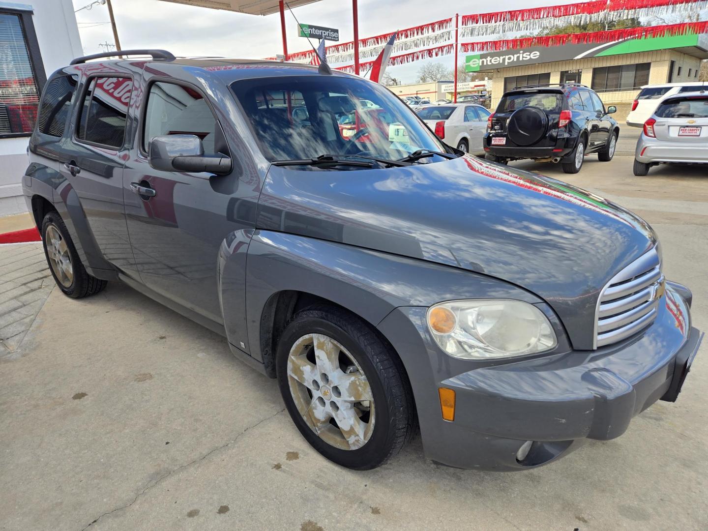 2009 GRAY Chevrolet HHR LT1 (3GNCA23B79S) with an 2.2L L4 DOHC 16V engine, 4-Speed Automatic Overdrive transmission, located at 503 West Court, Seguin, TX, 78155, (830) 379-3373, 29.568621, -97.969803 - 2009 Chevrolet HHR LT1 with a 2.2L L4 DOHC 16V, Automatic, Tilt, Cruise, AM/FM/CD/AUX Stereo, Power Windows, Locks, Seat and Side Mirrors, Tinted Windows, Automatic Headlights, Power Sunroof, Rear Defroster, Rear Wiper and more!! - Photo#1