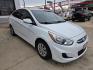 2016 WHITE Hyundai Accent SE 4-Door 6A (KMHCT4AE0GU) with an 1.6L L4 DOHC 16V engine, Automatic transmission, located at 503 West Court, Seguin, TX, 78155, (830) 379-3373, 29.568621, -97.969803 - 2016 Hyundai Accent SE 4-Door with a 1.6L L4 DOHC 16V, Automatic, Tilt, Cruise, AM/FM/CD/AUX Stereo, Power Windows, Locks and Side Mirrors, Bluetooth, Tinted Windows, Rear Defroster and more!! - Photo#1