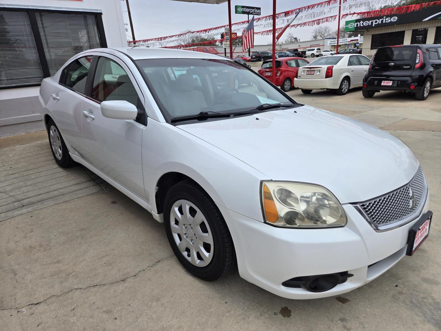 2012 Mitsubishi Galant ES (4A32B3FF3CE) with an 2.4L L4 SOHC 16V engine, 4-Speed Automatic transmission, located at 503 West Court, Seguin, TX, 78155, (830) 379-3373, 29.568621, -97.969803 - 2012 Mitsubishi Galant ES with a 2.4L L4 SOHC 16V, Automatic, Tilt, Cruise, AM/FM/AUX Stereo, Power Windows, Locks and Side Mirrors, Rear Defroster and more!! - Photo#2